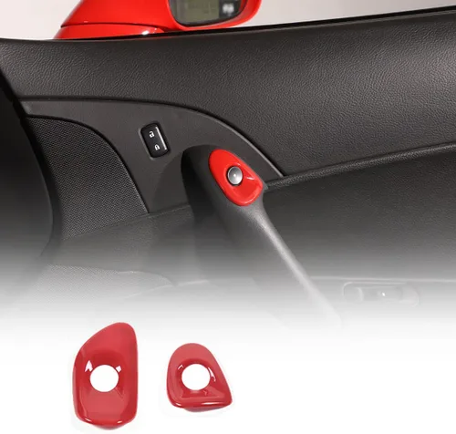 Vista 8 de Interruptor de bloqueo de puerta ABS para Chevrolet Corvette C6 2005-2013 Interruptor de bloqueo de puerta interior de automóvil Accesorios de marco