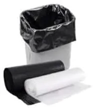 Vista 2 de TWPACK - Forro para bolsas de basura de 13 a 16 galones de capacidad (200 bolsas por caja), 100% fabricado en los Estados Unidos (negro)