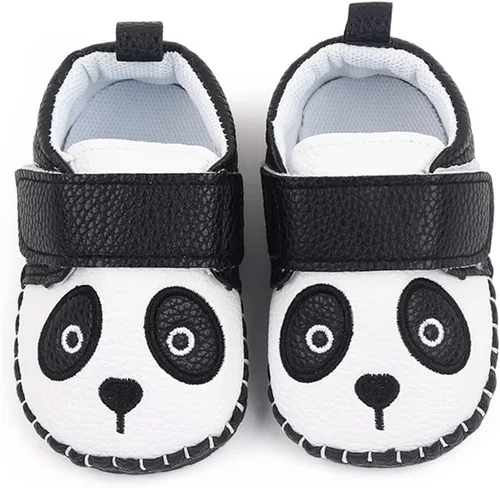 Vista 5 de Lidiano. - Zapatos de suela suave de hule antideslizante para bebé, diseño de dibujos animados, para la casa y para exteriores.