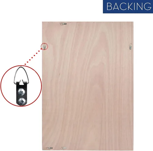 Vista 4 de Espejos rectangulares enmarcados de baño para pared, espejo de pared para colgar vertical u horizontalmente para sala de estar, dormitorio