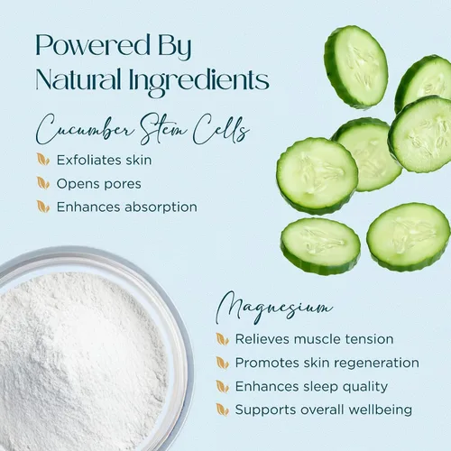 Vista 4 de Abundant Natural Health MAG I.C. Loción de magnesio, 3.0 fl oz Infundido con pepino, calma y relaja los músculos, absorción rápida, sin fragancia