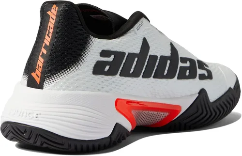 Vista 5 de adidas Barricade 12 - Tenis de raquetball para hombre, Nube BlancoCore BlackSolar Red