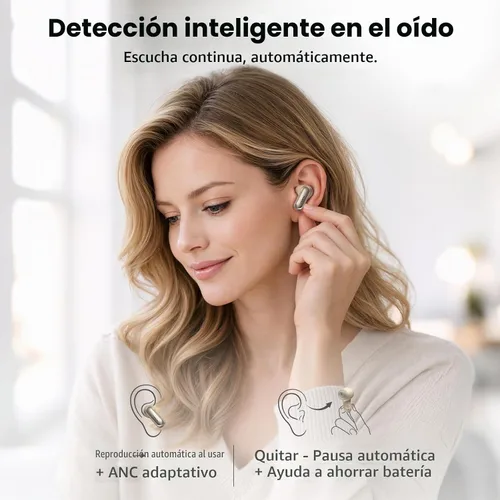 Vista 9 de TOZO NC20 Auriculares inalámbricos con cancelación activa de ruido LDAC