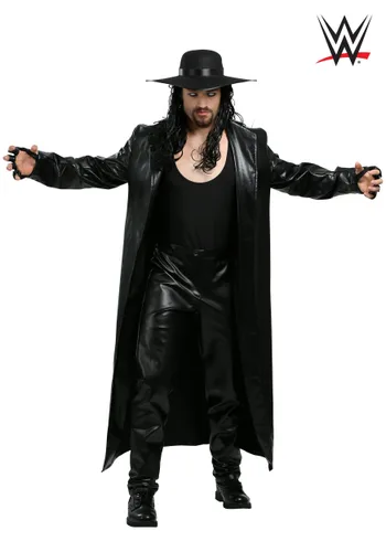 Vista 3 de Disfraz WWE Undertaker talla extra Multicolor