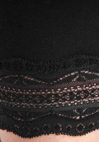 Vista 4 de ellos Pantalones cortos de bicicleta con dobladillo de encaje para mujer
