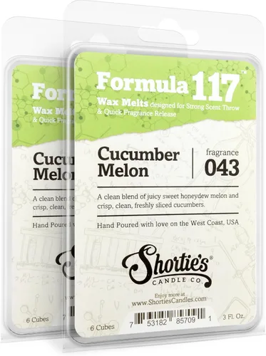 Vista 7 de Shortie's Candle Company Paquete múltiple de cera en polvo para bebé, fórmula 117-2 barras altamente perfumadas, hechas con aceites naturales