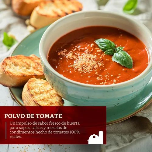 Vista 5 de Hoosier Hill Farm Tomate en polvo premium, 12oz (paquete de 1)