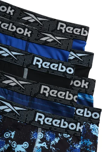 Vista 2 de Reebok Ropa interior para niño - Calzoncillos tipo bóxer Performance (paquete de 8)