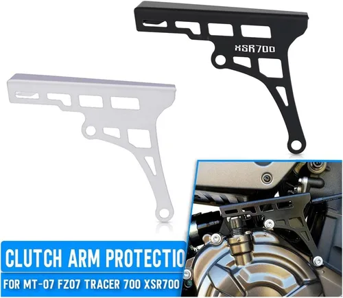 Vista 5 de Motorcycle Easy Pull Clutch Lever Arm Cover Guard Clutch Protector for Yamaha XSR700 XSR 700 MT07 MT-07 Tracer 700 FZ07 Anti-Fall Frame Sliders