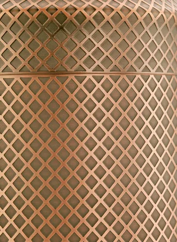 Vista 6 de Barfly Juego de coctelera japonesa de 3 piezas con entramado de diamante (24 onzas/23.7 fl oz), cobre antiguo