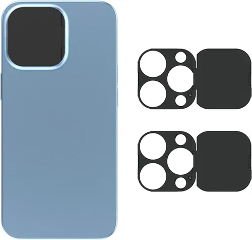 Vista 12 de Funda para lente de cámara de teléfono compatible con iPhone 11, protector de lente de cámara para proteger la privacidad y la seguridad, adhesivo