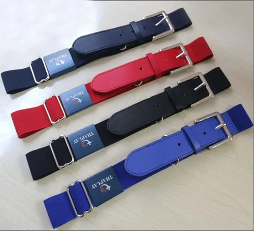 Vista 2 de Cinturón de béisbolsóftbol, cinturón de uniforme de tamaño ajustable para hombres, niños y jóvenes