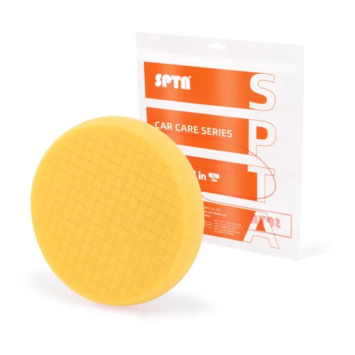 Vista 17 de SPTA - Almohadilla verde de corte grueso de 3.5 pulgadas para placa de respaldo de 3 pulgadas (80 mm), esponja de pulido ideal para pulir