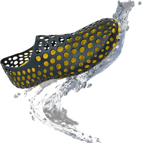 Vista 2 de Zapatos de agua para hombre, antideslizantes, para exteriores, playa, natación, surf, piscina, zapatos de agua para hombre