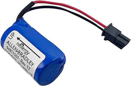 Vista 3 de Original 1756‒BA2 para Allen‒Bradley AB 94811501 1756‒L1 PLC Control Batería Nexergy 3V Batería de litio
