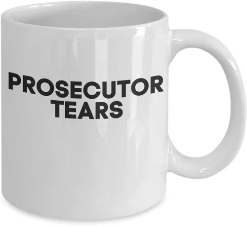Vista 2 de Taza de café de Lawyer Tears, divertida para estudiantes de abogado, defensa, derechos civiles, graduación, graduación, día del padre