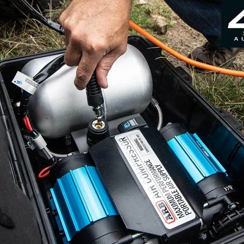 Vista 8 de ARB (CKMTP12) Compresor de aire portátil de alto rendimiento de doble motor de 12V