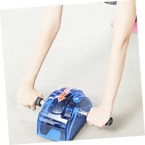 Vista 3 de Toyvian Ab Roller 4 rueda deportiva rueda para entrenamiento abdominal Fitness Equipo Roller