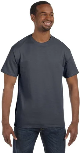 Vista 28 de Gildan Camiseta G500 para hombre Ceniza/baya