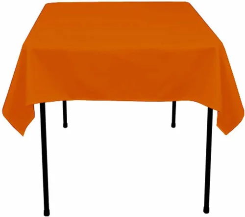 Vista 14 de Mantel cuadrado de poliéster 72"x72" (azul Acqua)