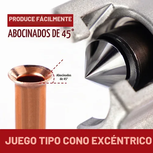 Vista 4 de Thorstone - Herramienta de ensanchamiento de 45 grados para tubería de línea de freno, individual