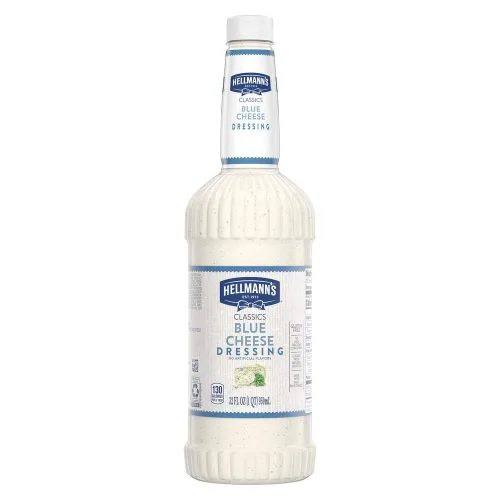 Vista 8 de Hellmann's Classics - Aderezo para ensalada de queso azul, sin gluten, sin sabores artificiales ni jarabe de maíz de alta fructosa