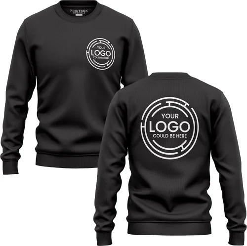 Vista 3 de Uniformes de trabajo personalizados, paquete de 5 camisetas y 1 sudadera, camisas personalizadas para hombre, suéter de empresa pequeña con logotipo
