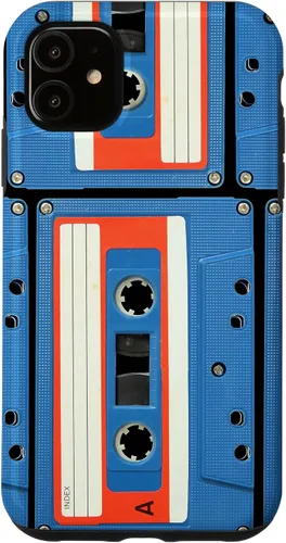 Vista 5 de iPhone 14 Cintas de casete Mixtapes 1980s Radio Music Case