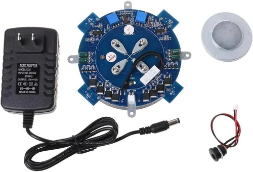 Vista 4 de Módulo de levitación magnética Kit de núcleo de bricolaje con lámpara LED Plataforma de carga máxima de 17.64 oz para máquina de levitación magnética