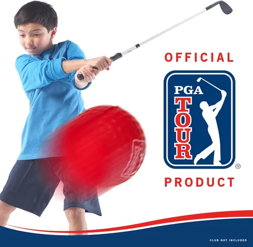Vista 5 de Franklin Sports PGA TOUR - Pelotas de golf de espuma para interiores y exteriores, pelotas de golf de espuma para niños y adultos, vuelo limitado