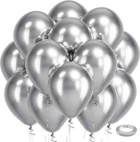 Vista 39 de Bezente Globos Naranjas de Látex para Fiestas - Paquete de 150 Globos de Helio Naranjas Mate Pequeños de 5 Pulgadas para Decoraciones de Fiestas