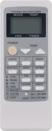 Vista 4 de Control remoto de repuesto para aire acondicionado Sharp CRMC-A805JBEZ CRMC-A589JBEZ CRMC-A810JBEZ CV-10NH CV-10NH CRMC-A729JBEZ CRMC-A753JBEZ
