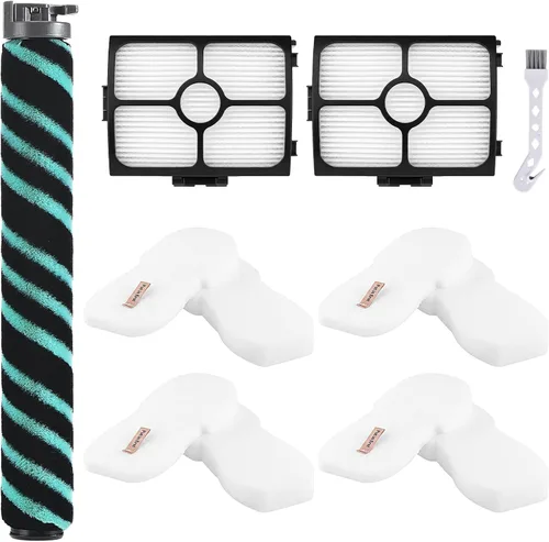 Vista 9 de Paquete de 7 filtros HZ4002 de repuesto compatibles con Shark HZ3002 HZ3000 HZ4000 HZ4002 Stratos ultraligero con cable, 2 filtros, 4 filtros
