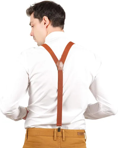 Vista 5 de Tirantes para hombre Tirantes elásticos con espalda en Y