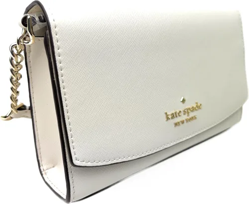 Vista 2 de Kate Spade New York Staci - Bolso cruzado pequeño con solapa (pergamino), Pergamino