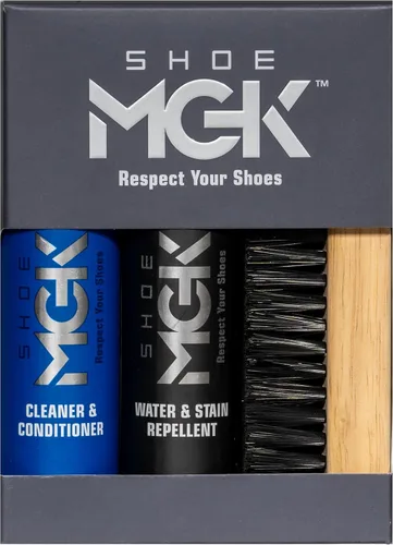 Vista 8 de Shoe MGK Kit de cuidado de zapatos Clean & Protect Limpiador y acondicionador de zapatos, repelente al agua y manchas y cepillo