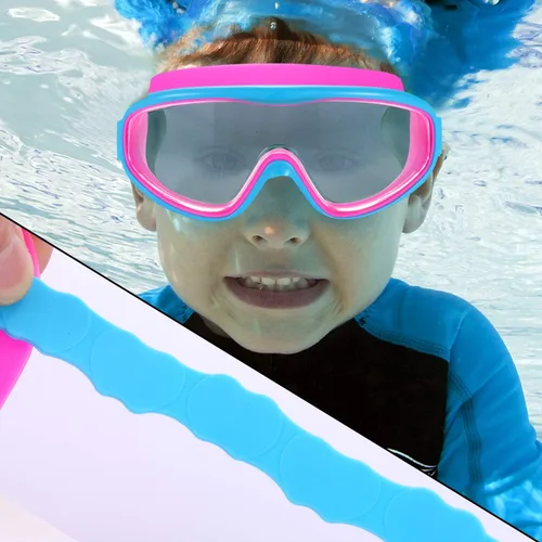 Vista 6 de 2 Pack Kids Swim Goggles, Swimming Glasses for Children from 3 to 15 Years Old