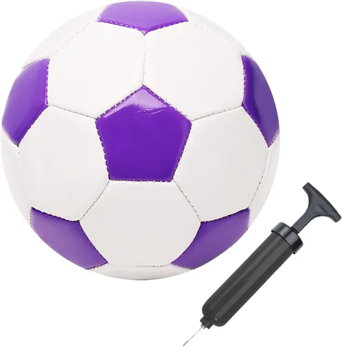 Vista 13 de Balón de fútbol AYANICA tamaño 3, 4, 5 para práctica y entrenamiento, regalo para niños, niñas y jóvenes, viene con bomba y aguja