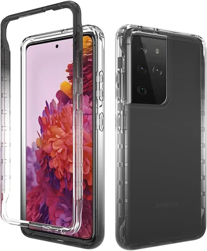 Vista 182 de Pzwoxukhov Funda para Xiaomi Poco M3 M2010J19CG M2010J19CI Caso, alta transparencia, color degradado, funda de absorción de impactos anticaída