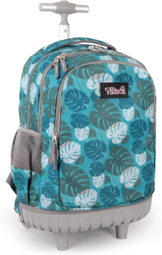 Vista 34 de Tilami Mochila con ruedas para niños y niñas, astronauta