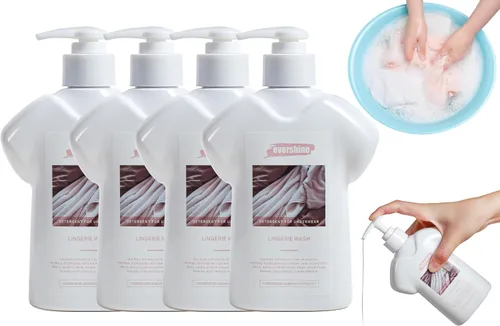 Vista 11 de Detergente de lencería - Doble concentrado, aroma a dama, delicado líquido de limpieza de ropa interior, 10.14 onzas líquidas (1, jazmín)