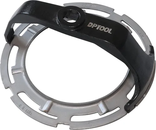 Vista 5 de Herramienta de anillo de bloqueo del tanque de combustible, bomba de combustible, desmontaje e instalación de emisores Compatible con Ford Chrysler