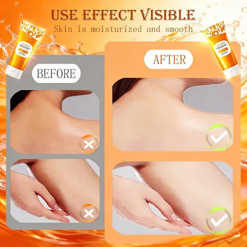 Vista 5 de Gel exfoliante naranja, exfoliante de gel limpiador 2026, exfoliante para pelar poros de naranja, limpieza profunda de los poros, elimina puntos