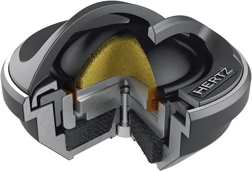 Vista 4 de HERTZ Mille Legend Series ML-2803 Tweeters de 1.38" (28mm) con imanes de neodimio (par) Domo Tetolon, imán de neodimio, 4 ohmios, bobina de 1.102