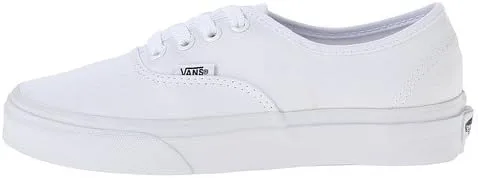 Vista 3 de Vans VN000EE3BLK - Zapatos de skate unisex, de lona negra, Blanco