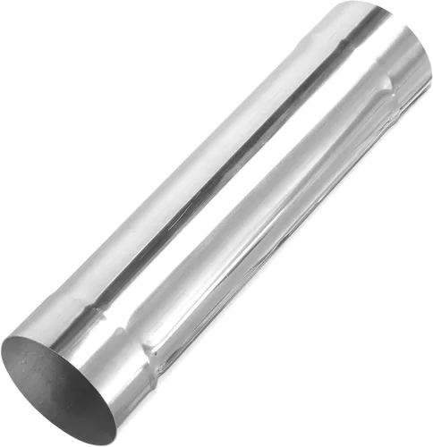 Vista 9 de Motoforti 2 "OD tubo recto tubo T304 acero inoxidable DIY tubo de coche personalizado tubería 18 pulgadas longitud doble expansión extremos pulido