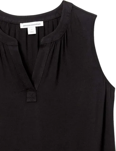 Vista 6 de Tienda Essentials Camisa tejida sin mangas con cuello en V