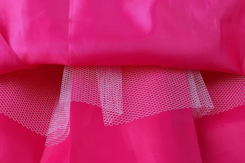 Vista 7 de Wocau - Vestido sin mangas para niñas con lentejuelas malla de tul y diseño de flor