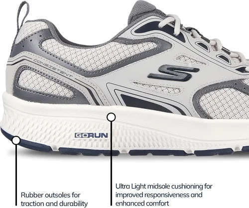 Vista 3 de Skechers para hombre Go consistente Vesitge-rendimiento y caminar zapatillas