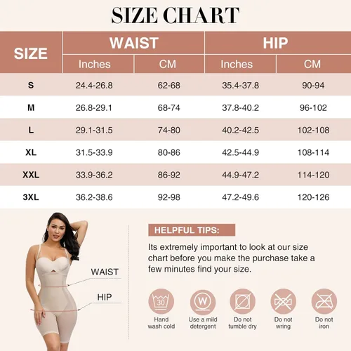 Vista 5 de Fajas colombianas con control de abdomen para mujer, sin costuras, busto abierto, medio muslo, moldeador de cuerpo, pantalones cortos, W-beige